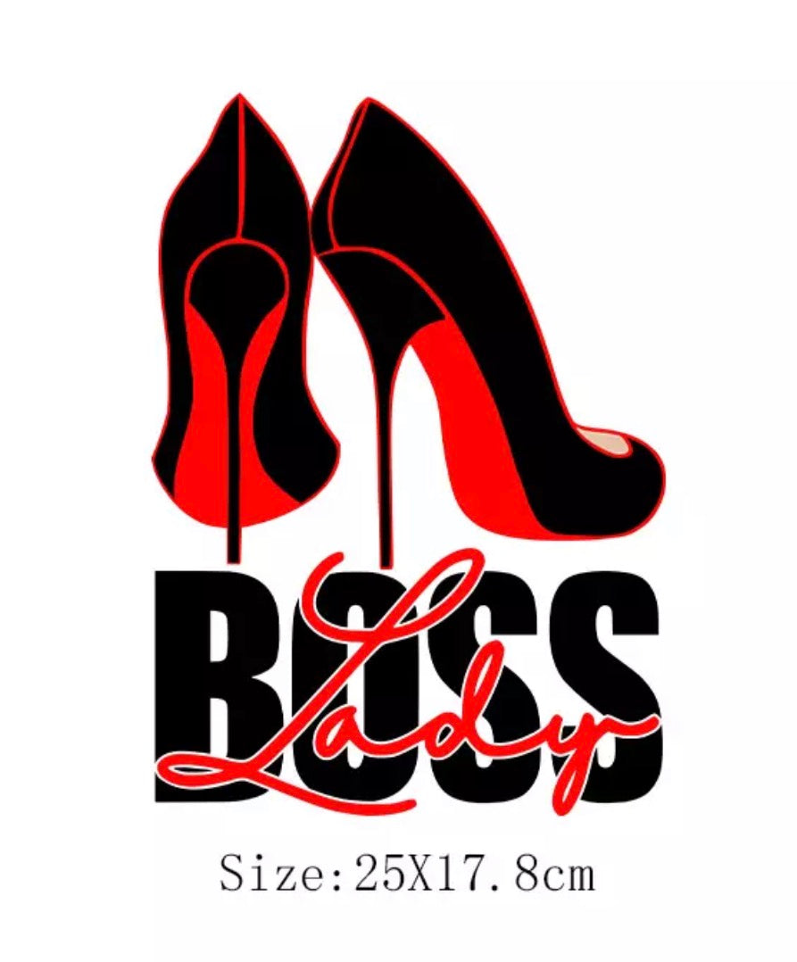 DIY Heat Transfer/Iron on Image Transfer (Lady Boss)