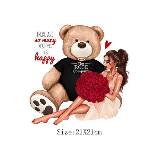 DIY Image Heat Transfer Iron on (There are so many Reasons to be Happy)