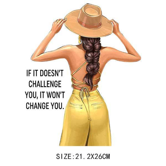 DIY Heat Transfer/ Iron on Image Transfer (If It Doesn't Challenge You, It Won't Change You)