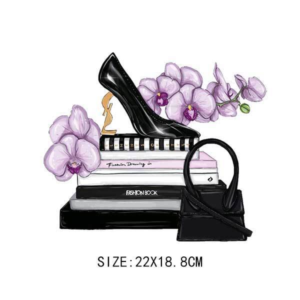 DIY Heat Transfer/ Iron on Image Transfer (Book/ High Heels)