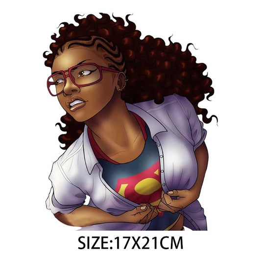 DIY Heat Transfer/ Iron On Image Transfer (Superwoman)