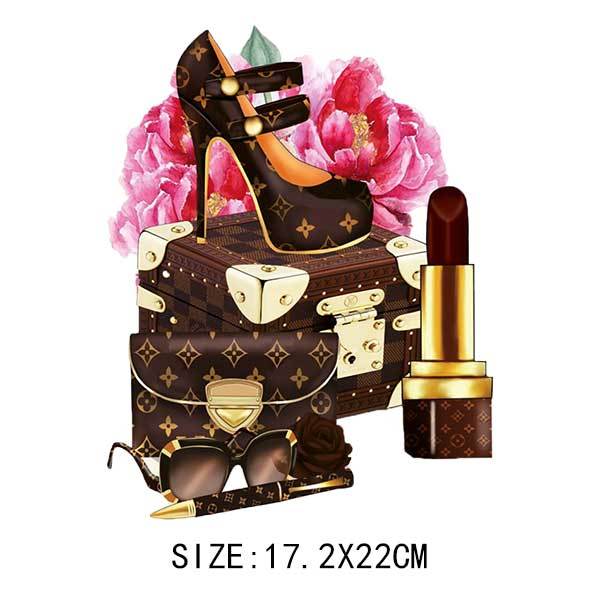 DIY Heat Transfer/ Iron on Image Transfer (High Heels/ Lipstick)