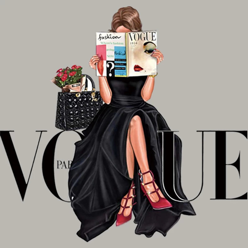 DIY Heat Transfer/ Iron on Image Transfer (Fashion/Lady)