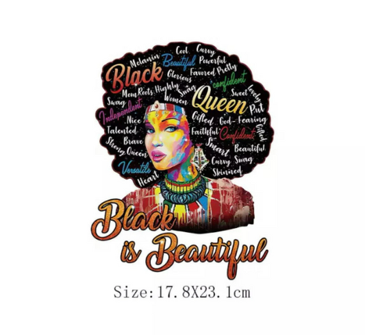 DIY Image Transfer/ Iron on Transfer (Black & Beautiful)
