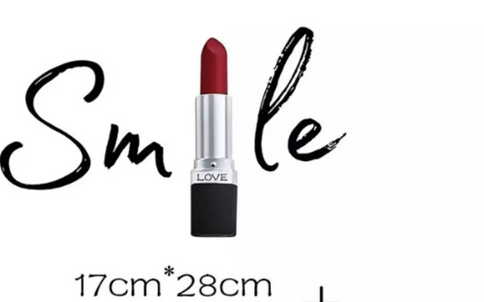 DIY Heat Transfer/Iron on Image transfer (Smile w/ lipstick)