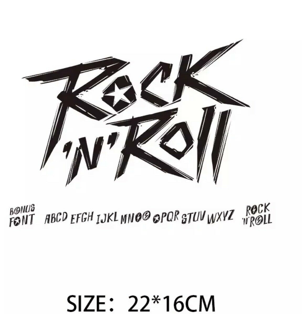 DIY Heat Transfer/Iron on Image Transfer (Rock 'N' Roll)