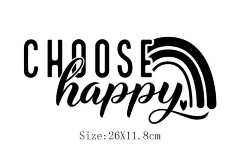 DIY Heat Transfer/Iron on Image Transfer (Choose Happy)