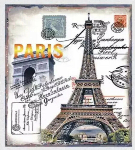 DIY Heat Transfer/Iron on Image Transfer (Paris / Eiffel Tower)